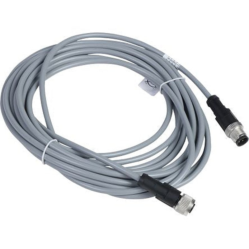 Telemecanique Sensors Male 4 way Straight to Female 4 way Straight Sensor Actuator Cable, 5 m