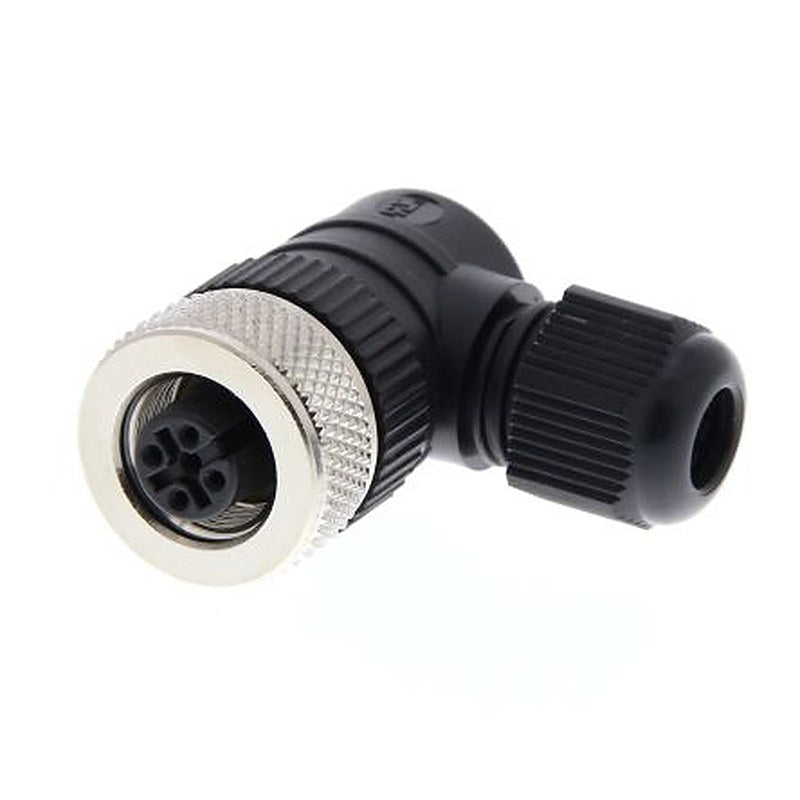 Omron Circular Connector, 4 Contacts, M12 Connector, Socket
