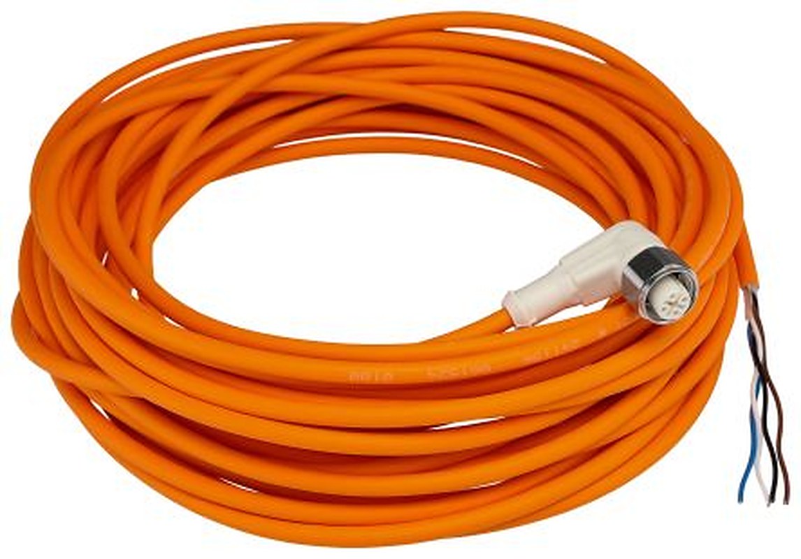 Omron Female 4 way M12 to Free End Sensor Actuator Cable, 10 m