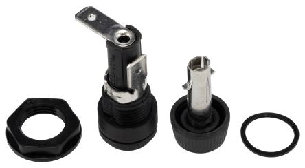 Eaton 16A Panel Mount Fuse Holder, 1P-Pole for 5 x 20 mm, 250V