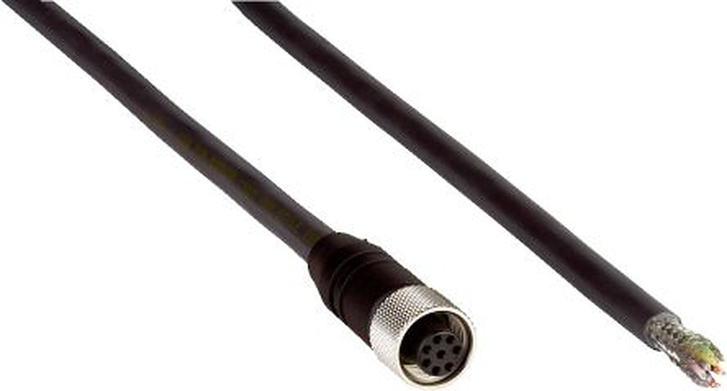 SICK Female 8 way M12 to Unterminated Sensor Actuator Cable, 5 m