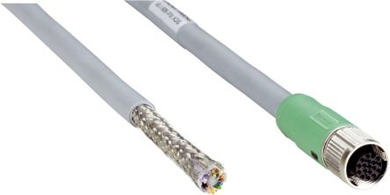 SICK YF2ASD Connector Cable, Screened, 2 m PEX Sheath