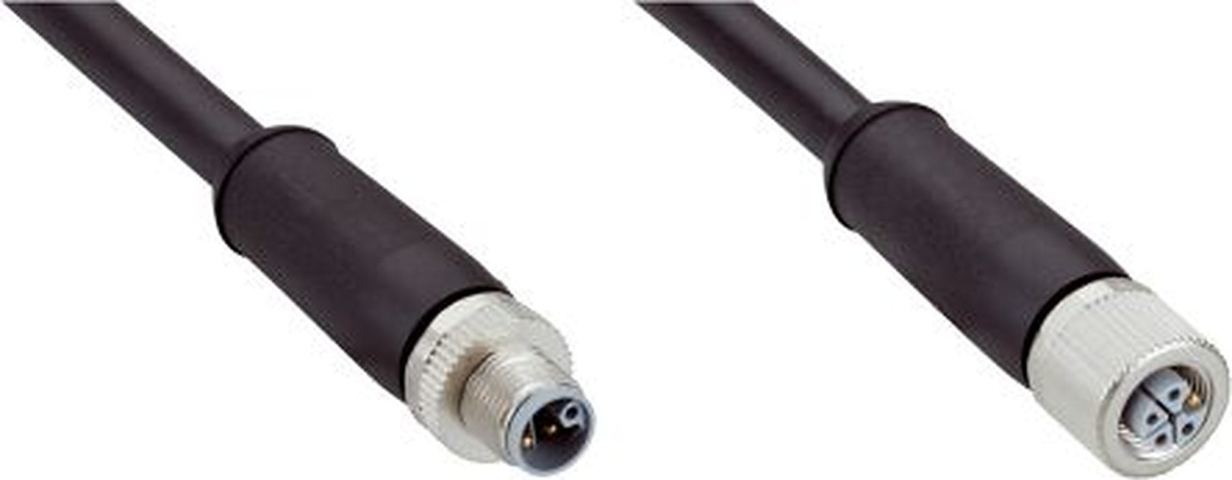SICK Female 5 way Straight to Male 5 way Straight Actuator/Sensor Cable, 10 m