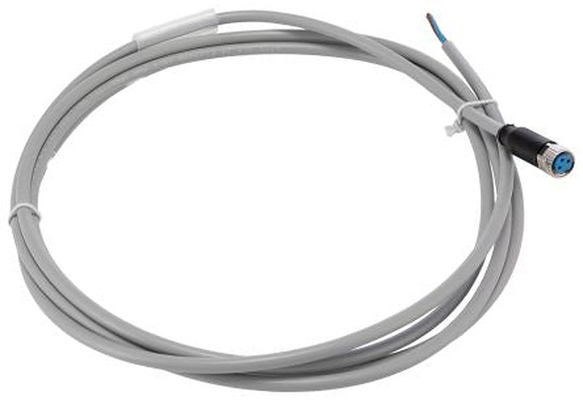 SICK Female 3 way M8 to Unterminated 3 way Unterminated Sensor Actuator Cable, 2 m