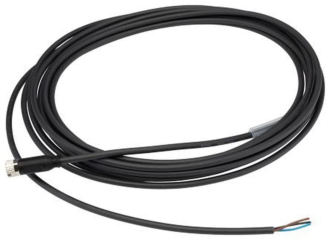 SICK Female 3 way M8 to Unterminated Free End Sensor Actuator Cable, 5 m