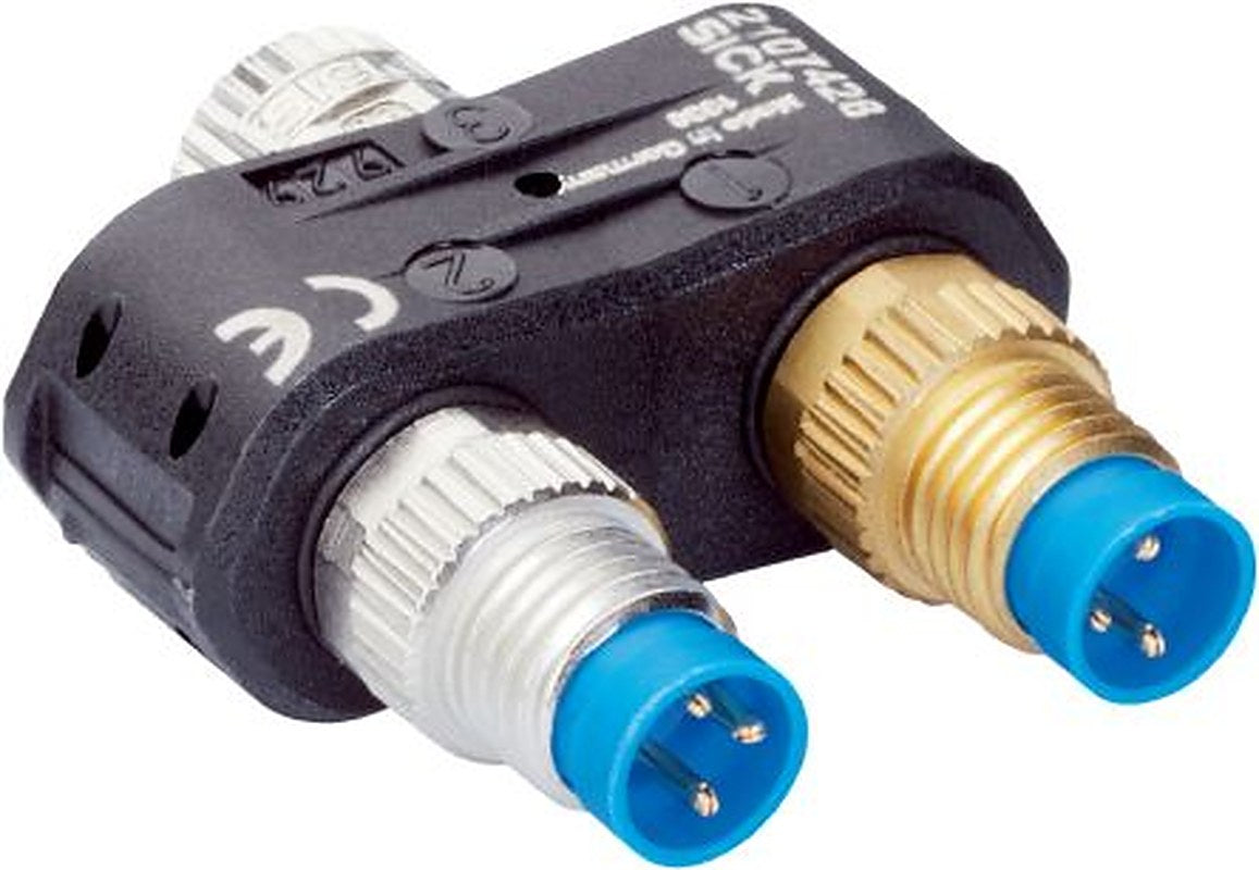 SICK Connector, 4 Contacts, Screw, M8 Connector, Plug, Male, IP67, YF8U14 Series