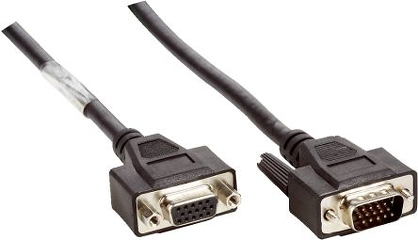 SICK Female 15 way D-Sub 15-Pin to Male 15 way D-Sub Connector Cable, 3 m