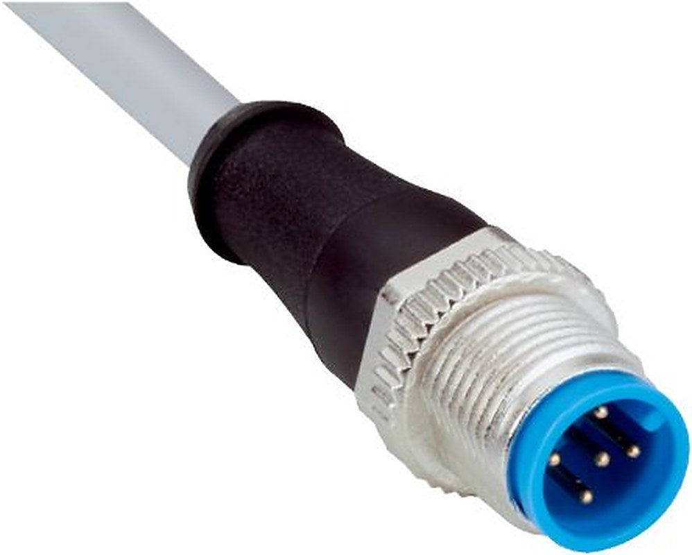 SICK Male 5 way M12, Straight to Unterminated Free Cable End Connector Cable, 20 m