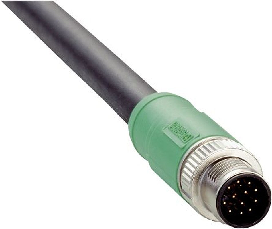 SICK Male 12 way M12, Straight to Unterminated Free Cable End Connector Cable, 10 m