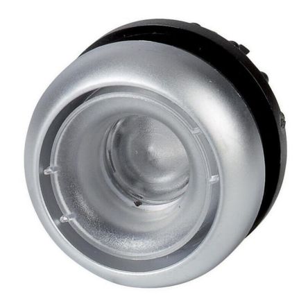 Eaton RMQ Titan M22 Series Silver Maintained Push Button Switch, 22.5 mm Cutout, IP66, IP67, IP69K