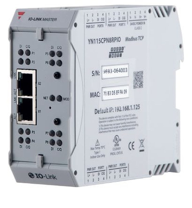 Carlo Gavazzi Y Series Sensor Box, 10 Port, Ethernet