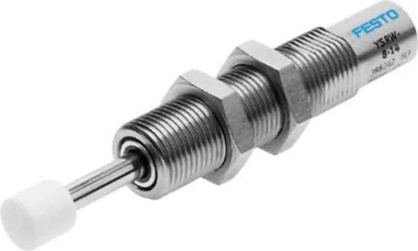 Festo Shock Absorber, YSRW-12-20, 72.5 mm Body Length, 105 mm Body Length, 20 mm Body Length, M16 Thread Size