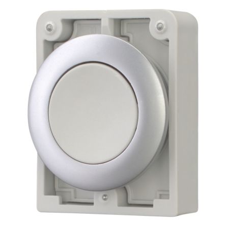 Eaton RMQ Titan M30 Series Push Button Switch, Momentary, Panel, 30.5 mm Cutout, Yellow LED, IP66, IP67, IP69K