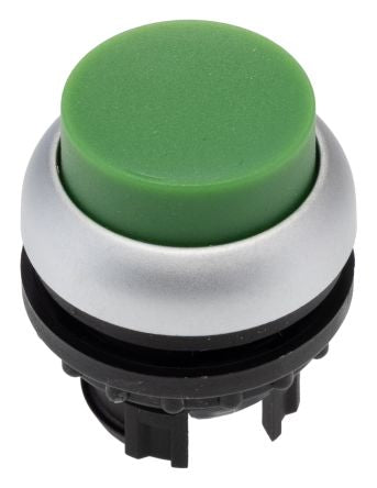 Eaton RMQ Titan M22 Series Green Momentary Push Button Head, 22.5 mm Cutout, IP66, IP67, IP69K