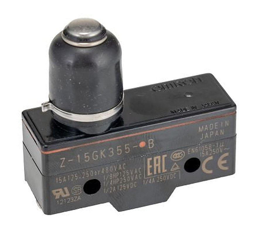 Omron Z Series Coil Spring Micro Switch, SPDT, IP00, 250V ac