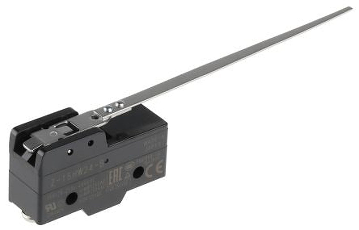 Omron Z Series Lever Limit Switch, SPDT, IP00, 250V ac, 15A