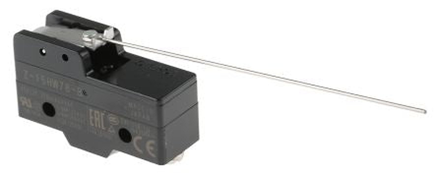 Omron Z Series Lever Limit Switch, SPDT, IP00, Thermosetting Resin Housing, 500V ac, 15A