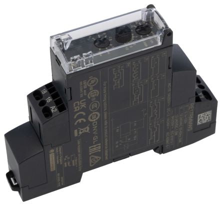 Schneider Electric Harmony Time Series DIN Rail Timer Relay, 1-Contact, 12 to 240 V dc 12V ac, 240 V ac, 1 s to 100 h,