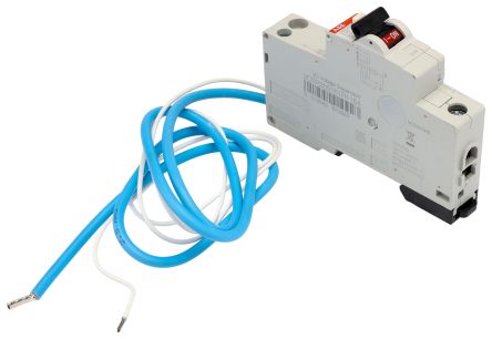 ABB Residual Current Circuit Breaker with Overload Protection, 16A Current Rating, 2-Pole, 30 mA Trip Sensitivity, Type