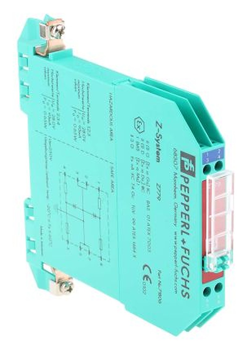 Pepperl + Fuchs 2 Channel Zener Barrier, ATEX