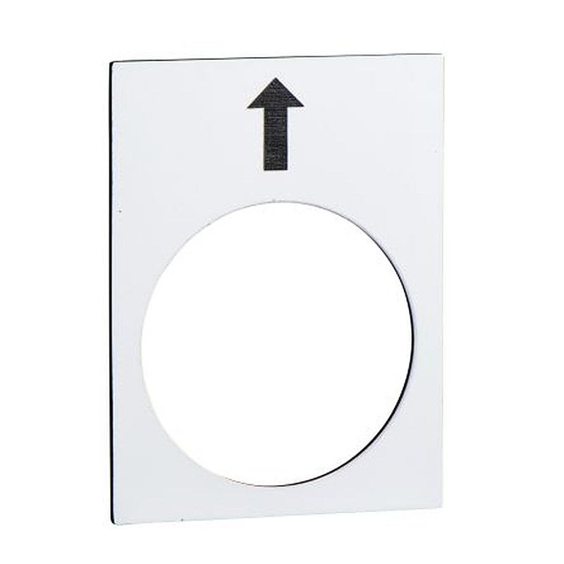 Schneider Electric Legend for Use with XACB, XACM, Pre-printed "Slow, Raise