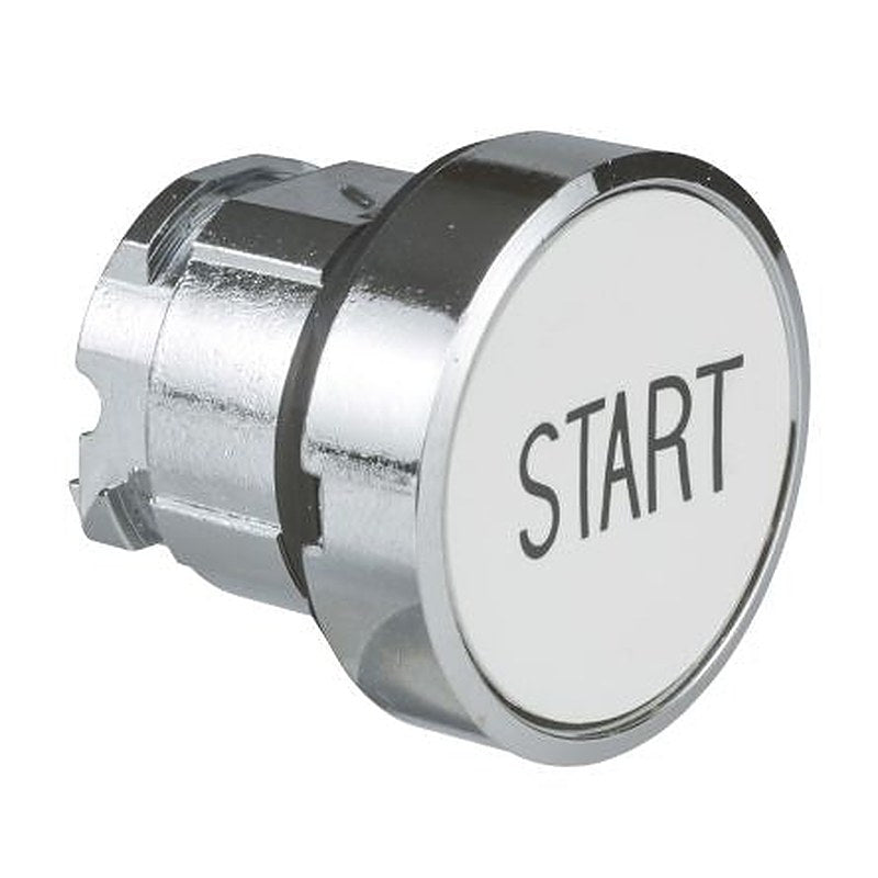 Schneider Electric Harmony Series White Momentary Push Button Head, 22 mm Cutout, IP66, IP67, IP69K