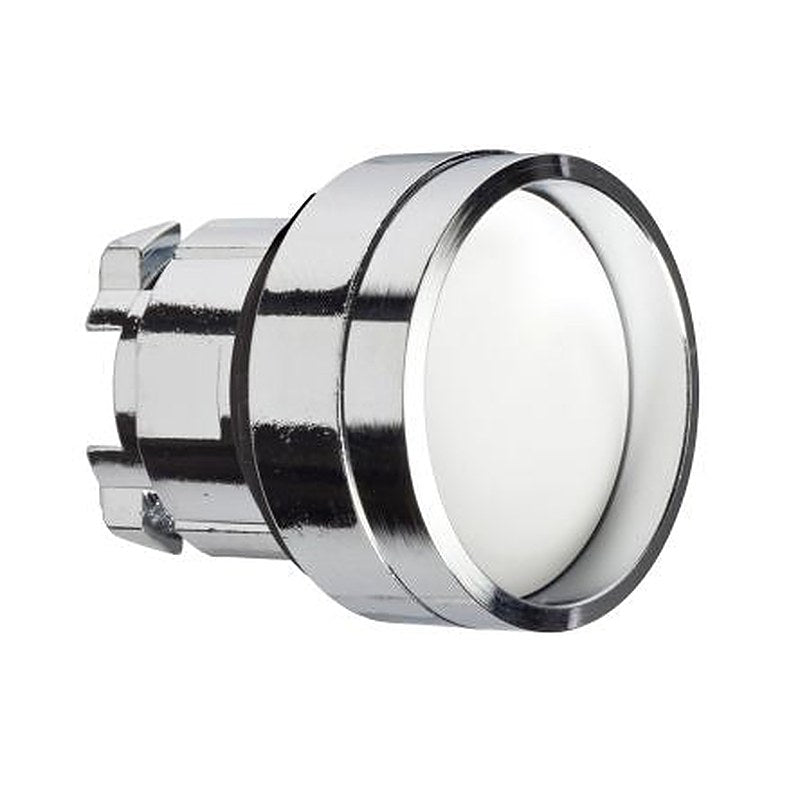 Schneider Electric Harmony XB4 Series White Spring Return Push Button Head, 22 mm Cutout, IP66, IP67, IP69K