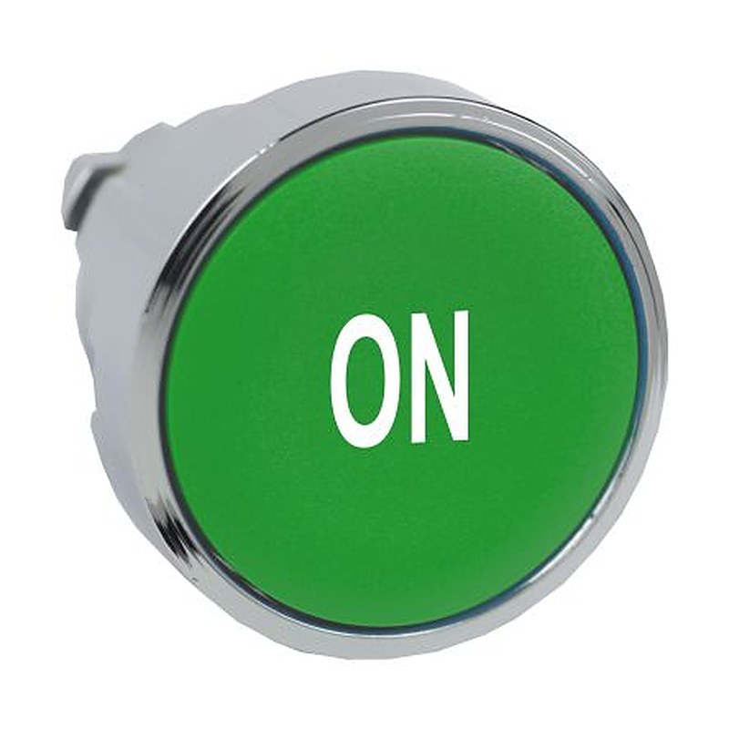 Schneider Electric Harmony Series Green Spring Return Push Button Head, 22 mm Cutout, IP67, IP66, IP69K