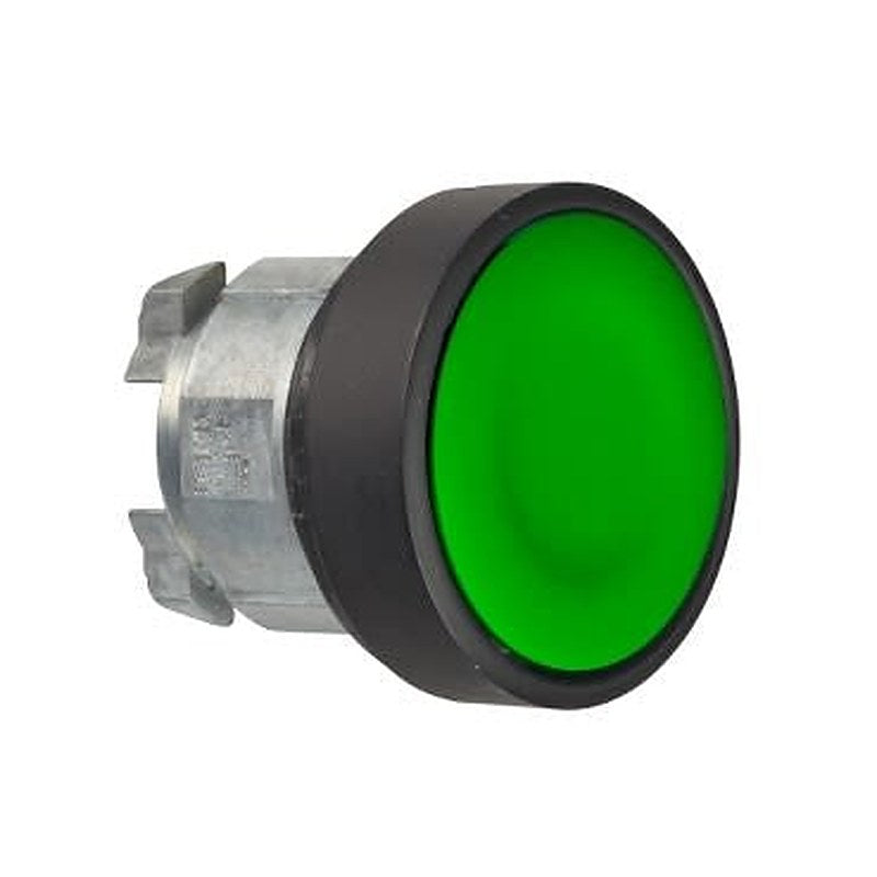 Schneider Electric Harmony XB4 Series Green Momentary Push Button Head, 22 mm Cutout, IP69K, IP67, IP66
