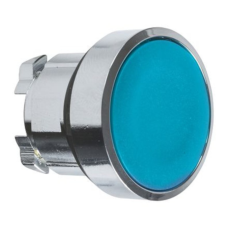 Schneider Electric Harmony Series Blue Momentary Push Button Head, 22 mm Cutout, IP69K, IP67, IP66