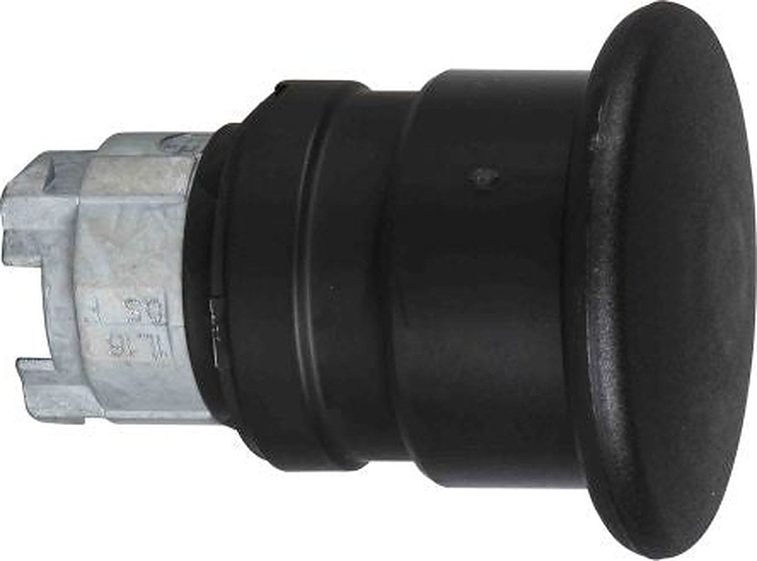 Schneider Electric ZB4 Series Black Spring Return Push Button Head, 22 mm Cutout, IP66, IP67, IP69K