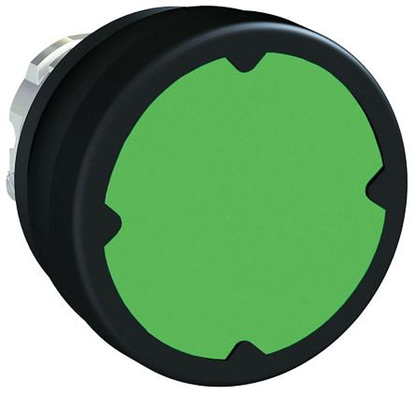 Schneider Electric Harmony Series Green Momentary Push Button Switch, 22 mm Cutout, IP69K, IP66, IP67