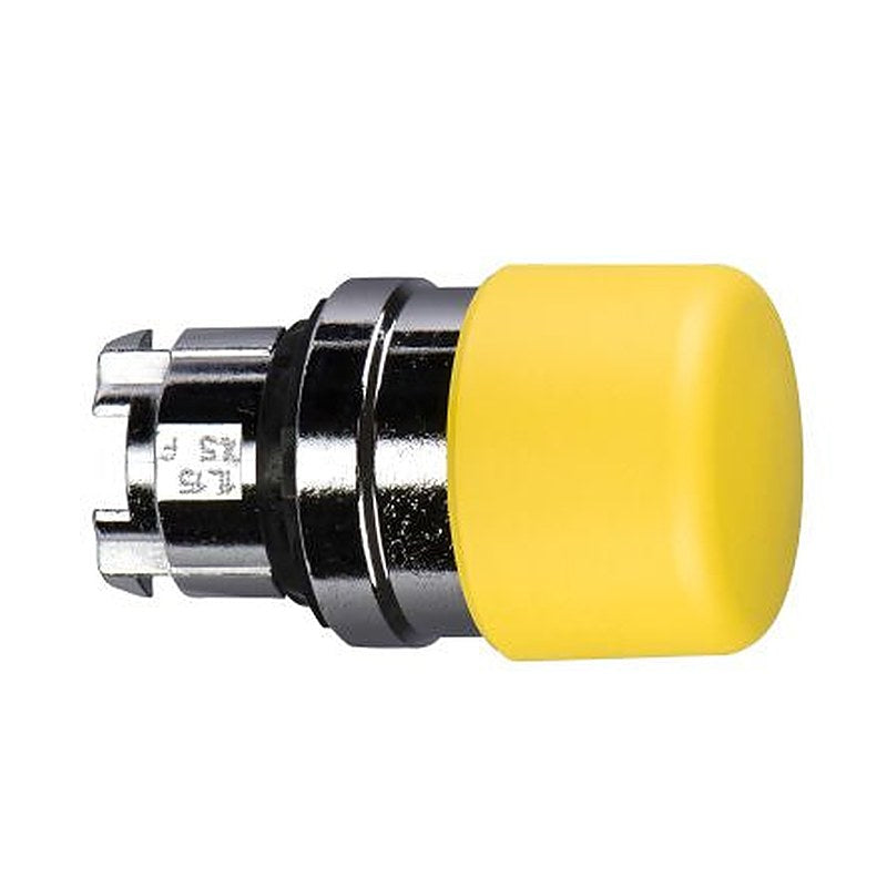 Schneider Electric Harmony Series Yellow Momentary Push Button Head, 22 mm Cutout, IP69K, IP66