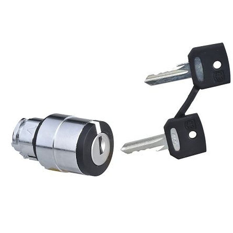 Schneider Electric Harmony 3-position Key Switch Head, Ethernet,RJ45, Spring Return, 22 mm Cutout