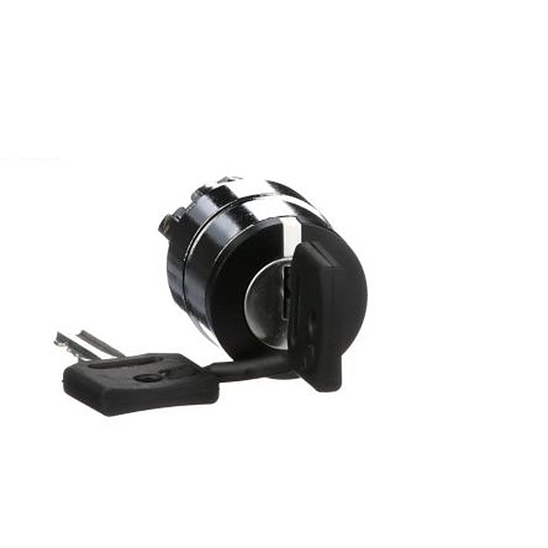 Schneider Electric Harmony 2-position Key Switch Head, Latching, 22 mm Cutout