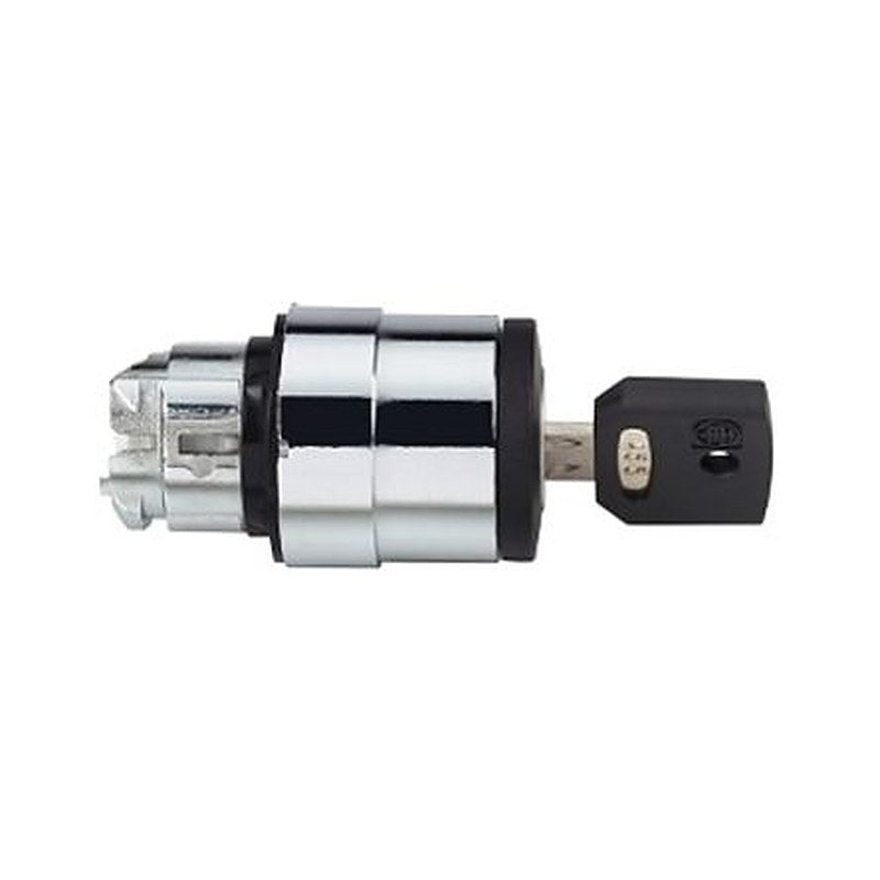 Schneider Electric ZB4 Series 3 Position Selector Switch Head, 22 mm Cutout, Black Handle