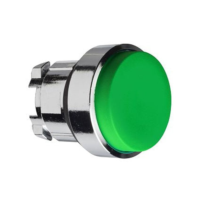 Schneider Electric Harmony Series Green Maintained Push Button Head, 22 mm Cutout, IP66, IP67, IP69K