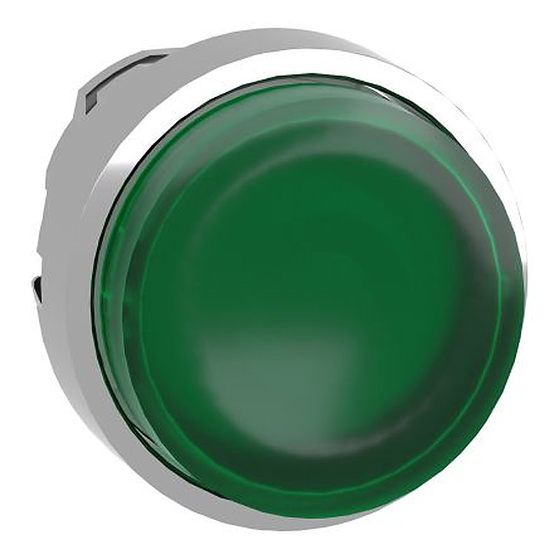 Schneider Electric Harmony Series Green Maintained Push Button Head, 22 mm Cutout, IP67, IP69K