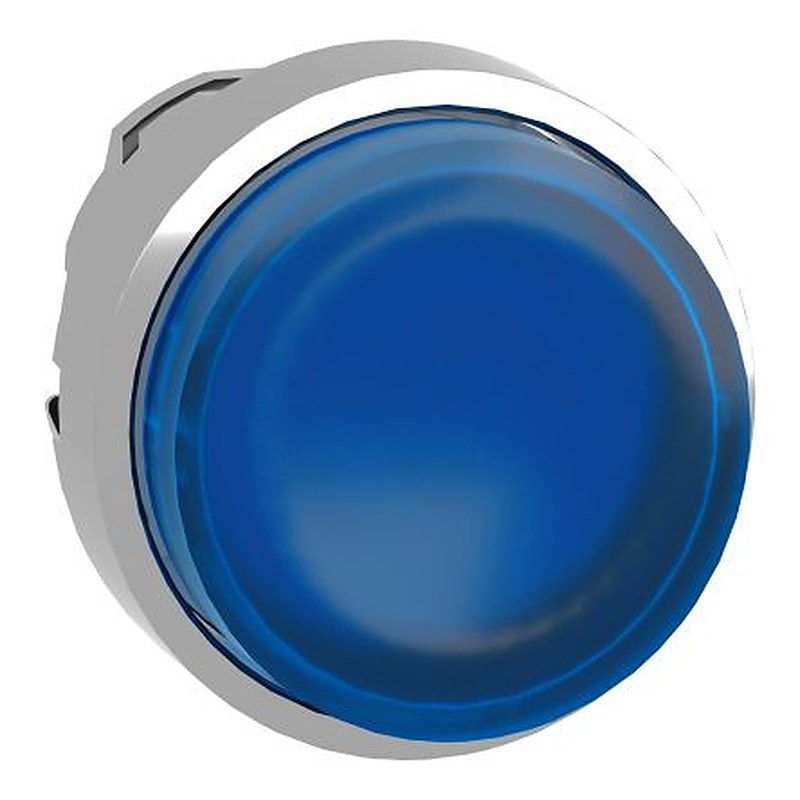 Schneider Electric Harmony Series Blue Maintained Push Button Head, 22 mm Cutout, IP67, IP69K