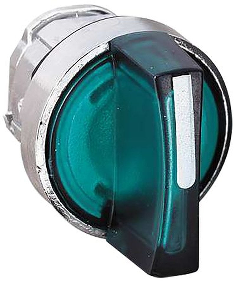Schneider Electric Harmony Series 3 Position Illuminated Selector Switch Head, 22 mm Cutout, IP69, IP67, IP66