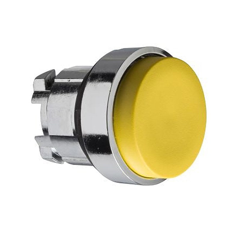 Schneider Electric Harmony Series Yellow Spring Return Push Button Head, 22 mm Cutout, IP66, IP67, IP69K