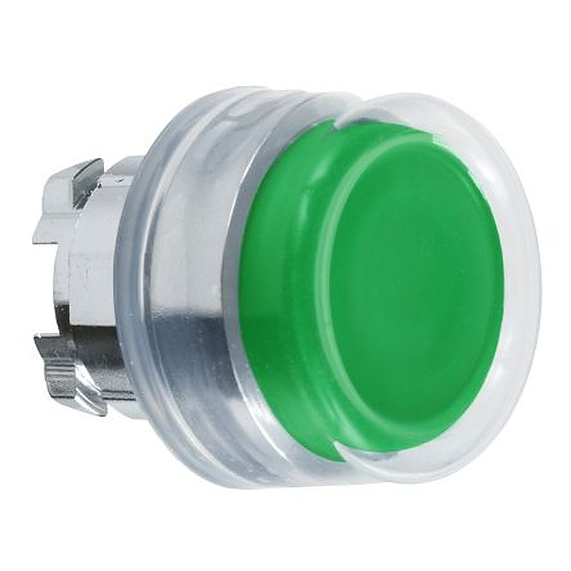 Schneider Electric Harmony Series Green Spring Return Push Button Head, 22 mm Cutout, IP66, IP67