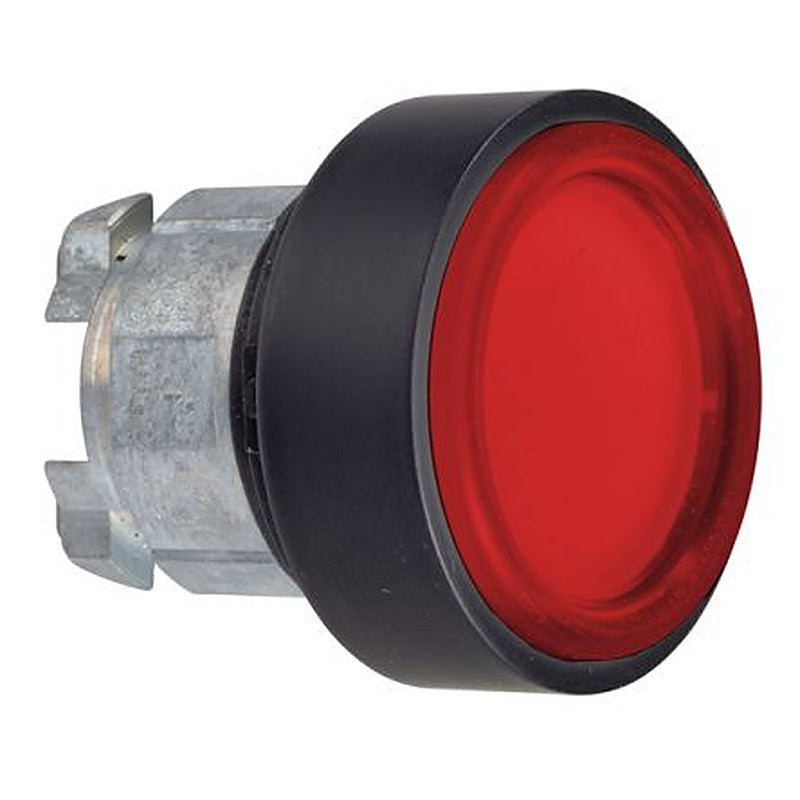 Schneider Electric Harmony XB4 Series Red Spring Return Push Button Head, 22.5 mm Cutout, IP66, IP67, IP69, IP69K