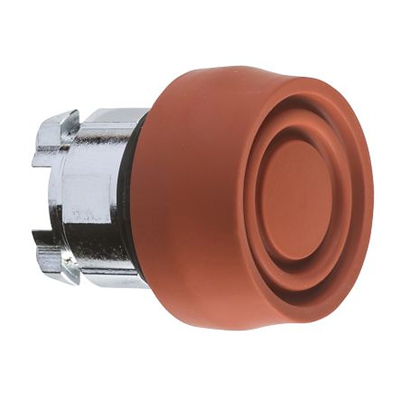 Schneider Electric Harmony Series Red Spring Return Push Button Head, 22 mm Cutout, IP66, IP67, IP69K