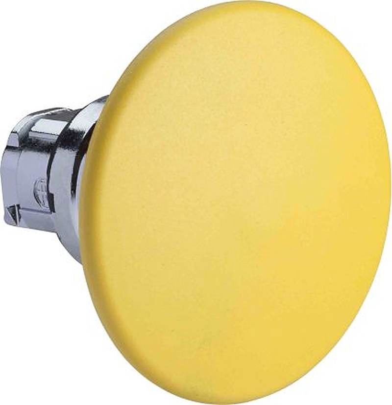 Schneider Electric Harmony Series Yellow Spring Return Push Button Head, 22 mm Cutout, IP66, IP67, IP69K
