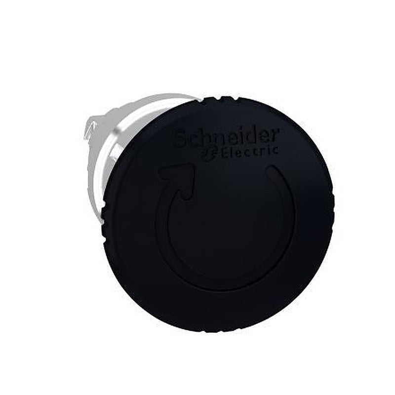 Schneider Electric Harmony Series Black Turn to Release Push Button Head, 22 mm Cutout, IP66, IP67, IP69K