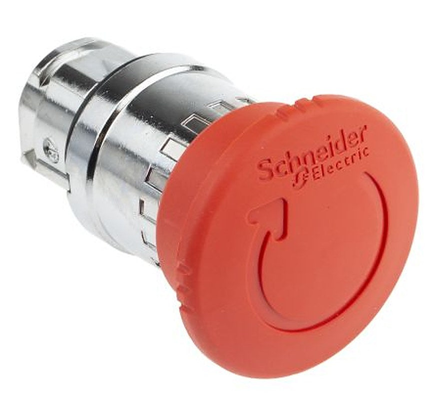 Schneider Electric Harmony Series Twist Release Emergency Stop Push Button, Panel Mount, 22 mm Cutout, IP67, IP69K, IP66