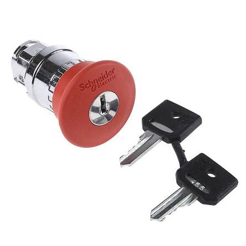 Schneider Electric Harmony Series, Key Release, Emergency Stop Push Button Head