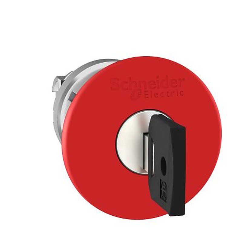 Schneider Electric Harmony Series, Key Release, Emergency Stop Push Button Head