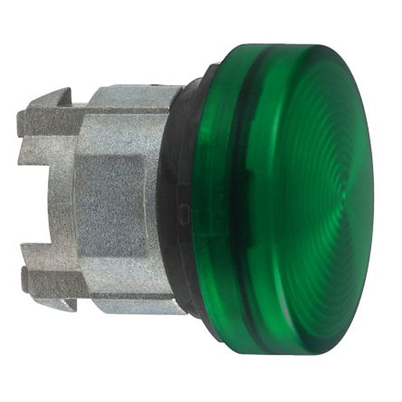 Schneider Electric Green Pilot Light Head, 22 mm Cutout Harmony Series